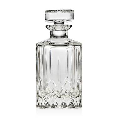 Godinger Silver Art Co Brookfield Whiskey Decanter 18.9 oz